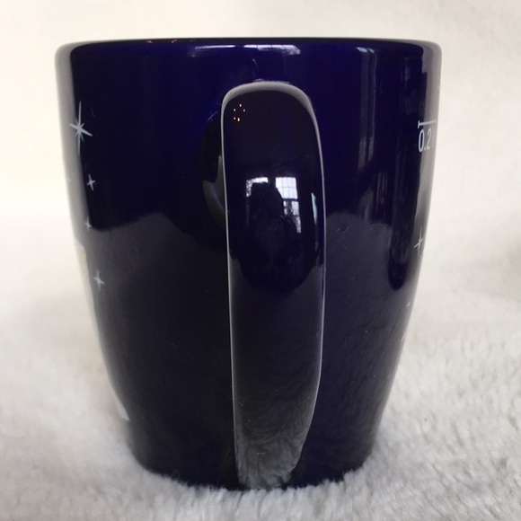 Set of 2 Navy Blue Christmas Village Philadelphia Gluehwein Mug Cup Night Market - Picture 10 of 14